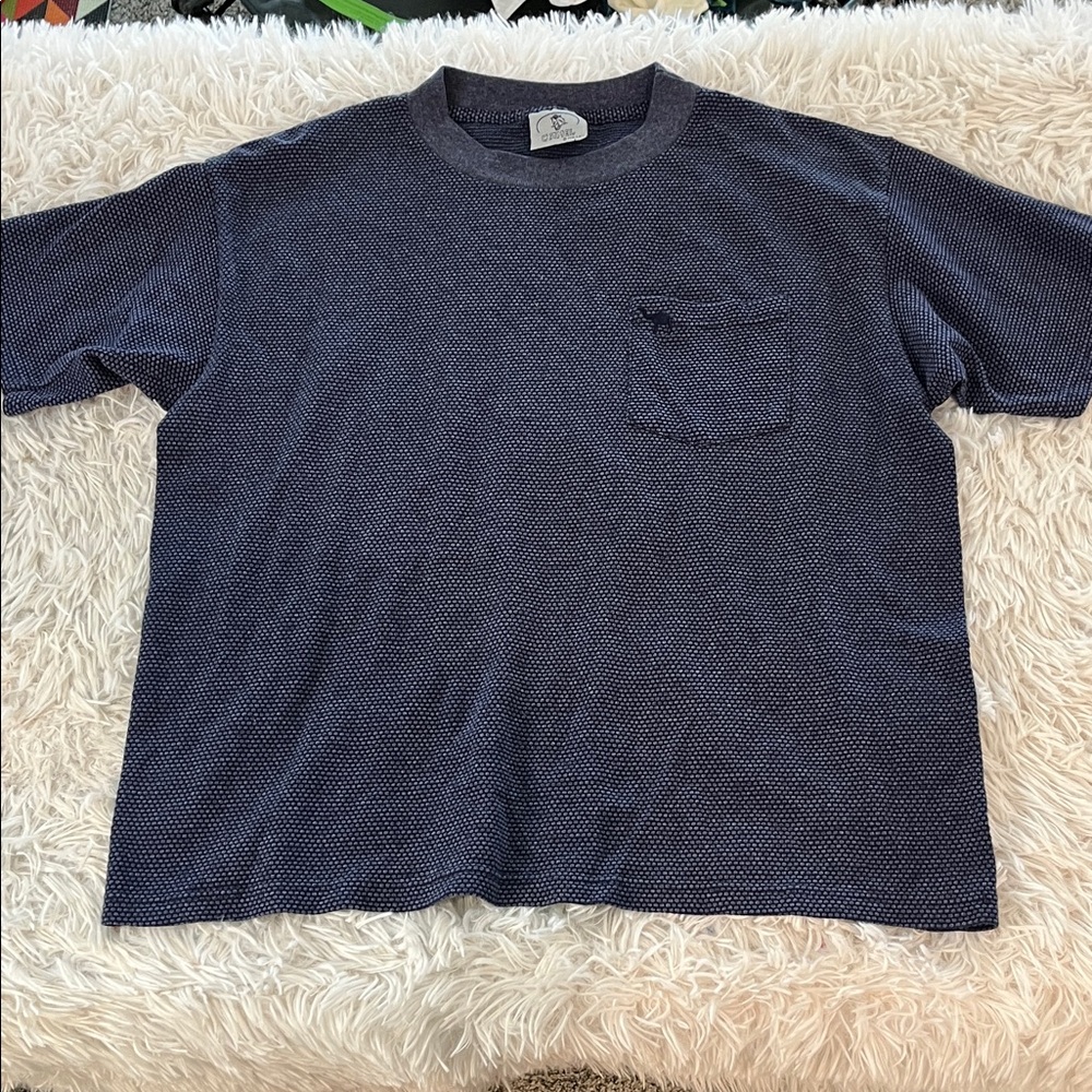 Camel Cigarrettes Shirt Vintage Blue Front Pocket Mens Usa 1996 Size Large
